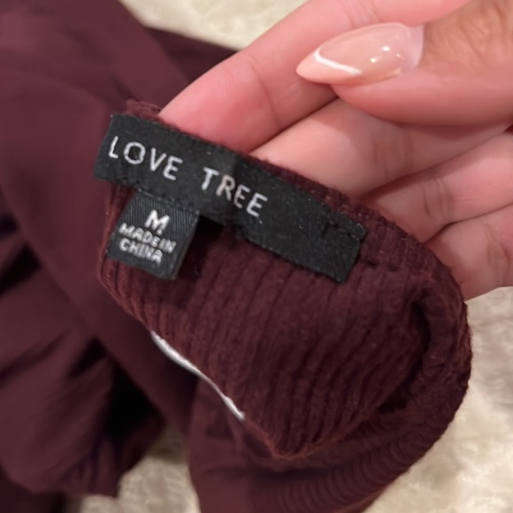 Nordstrom Rack burgundy sweater dress - Picture 3 of 3